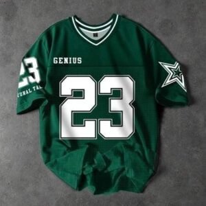 Green 23 Varsity Jersey Tee