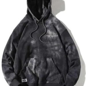 Vintage Washed Black Hoodie