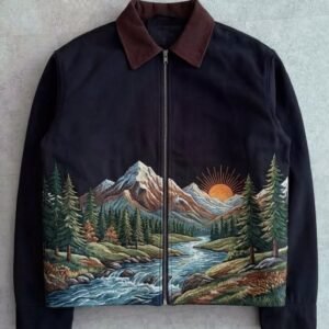 Mountain Landscape Art Jacket